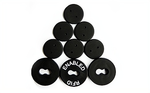 RFID高頻（13.56MHz）紐扣洗衣標簽HT9226廠家