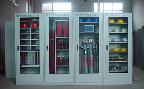 電力、高鐵、飛機制造等行業(yè)的RFID安全工器具管理柜介紹